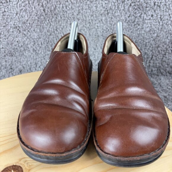 Finn Comfort Shoe Newport Loafers Womens Size 9 Brown Leather Made in Germany - Picture 2 of 8